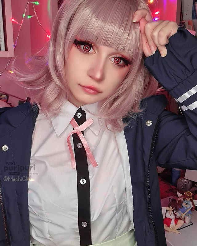 Anime Danganronpa V3 Nanami Chiaki perücke Töten Harmony Kostüm props